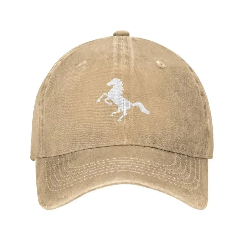 Custom Horse Logo Baseball Cap Unisex