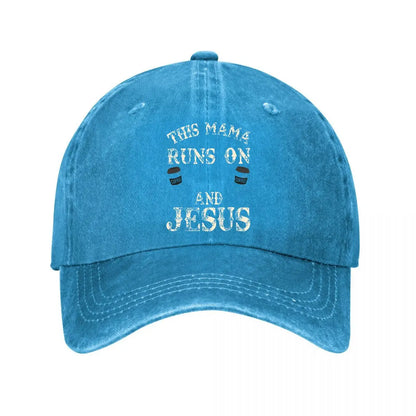 Mama Coffee Jesus Washed Baseball Cap
