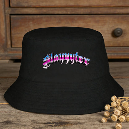 Pink Slayyyter Harajuku Graphic Summer Bucket Hat