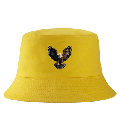 American Bald Eagle Patriotic Bucket Hat