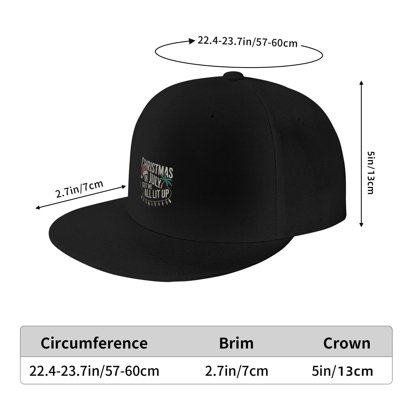 Christmas In July Snapback Cap