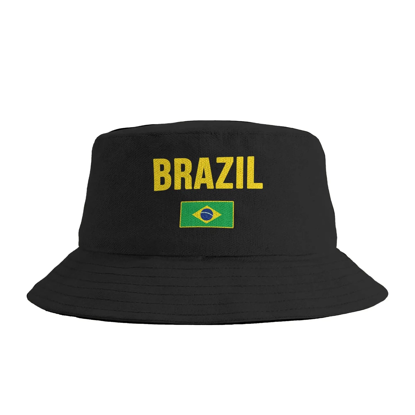Brazil Flag Brasil Souvenirs Brazilian Fans Bucket Hat