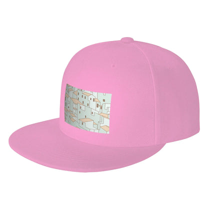 Fashion City Pattern Snapback Cap