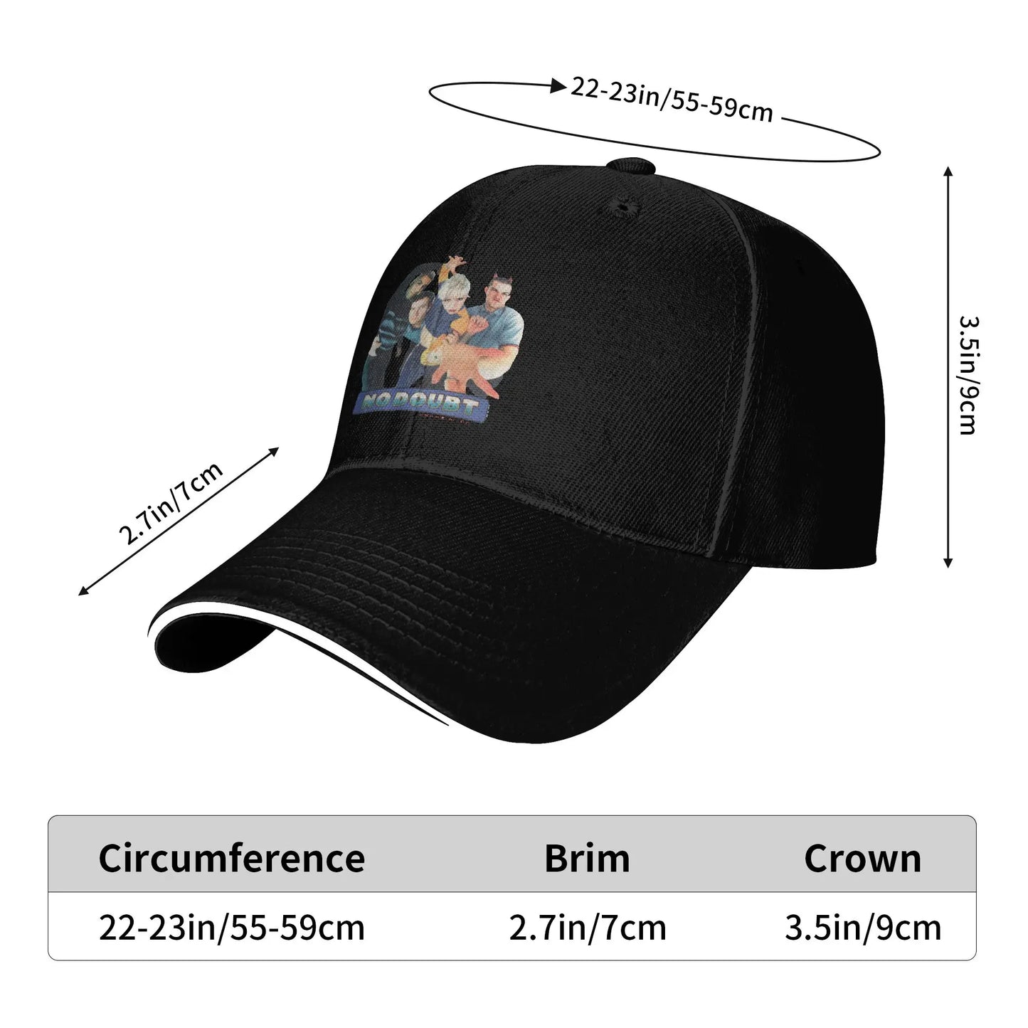 Vintage 1996 No Doubt Band Baseball Cap