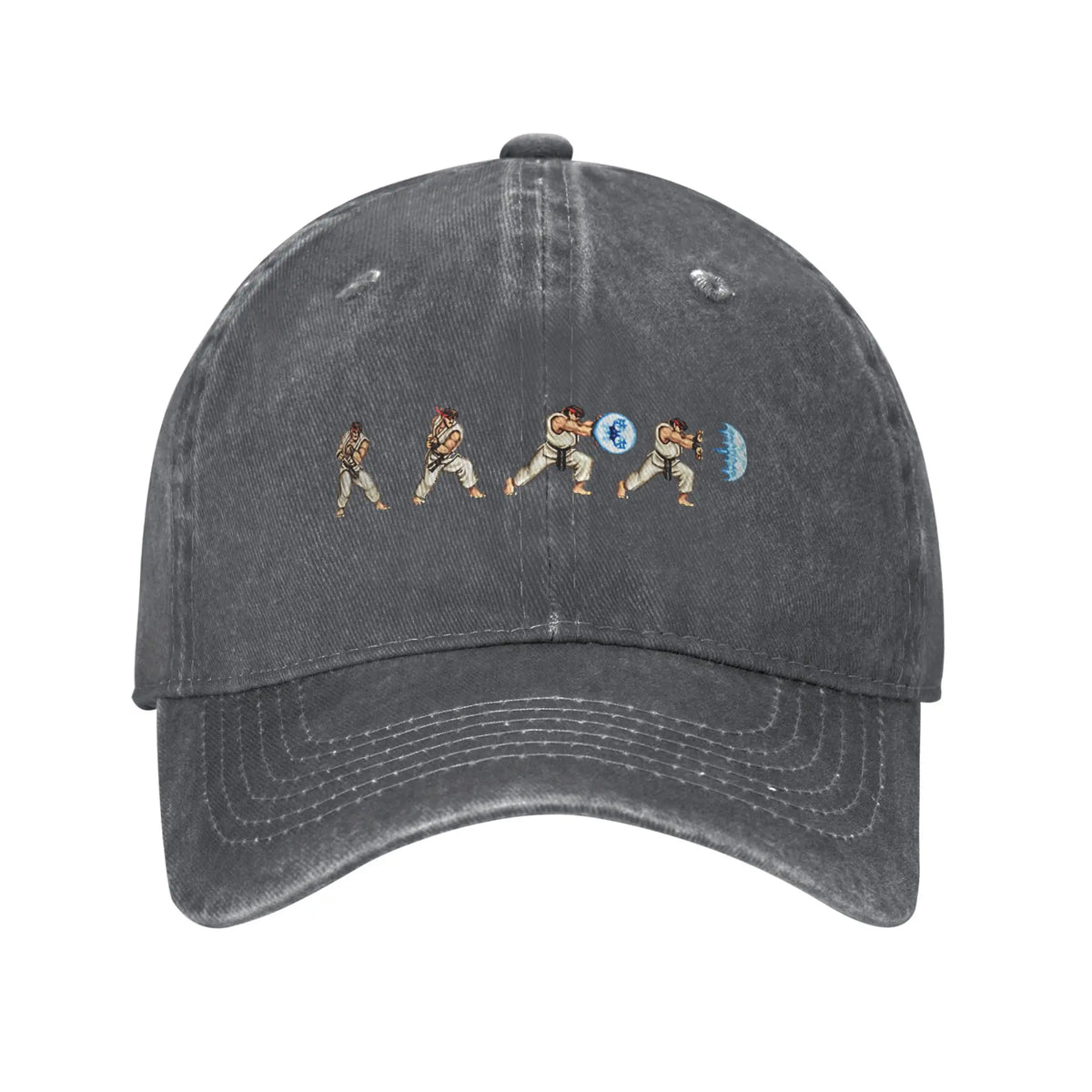 Street Fighter Ryu Movie 2026 Adjustable Trucker Baseball Cap