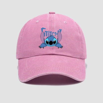 Stitch Kawaii Anime Snapback Baseball Cap