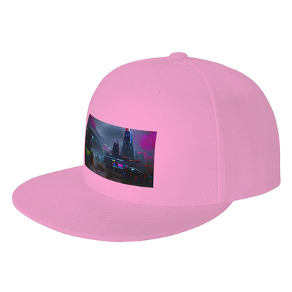 Post Apocalyptic City Snapback Cap