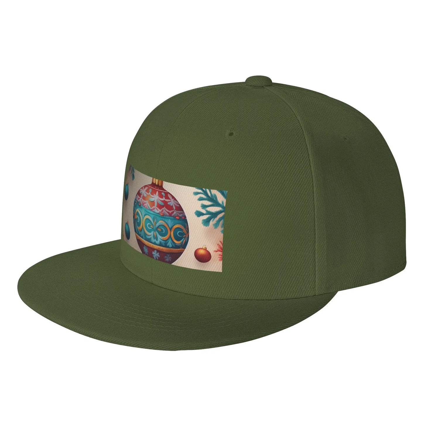 Christmas Ornament Snapback Cap