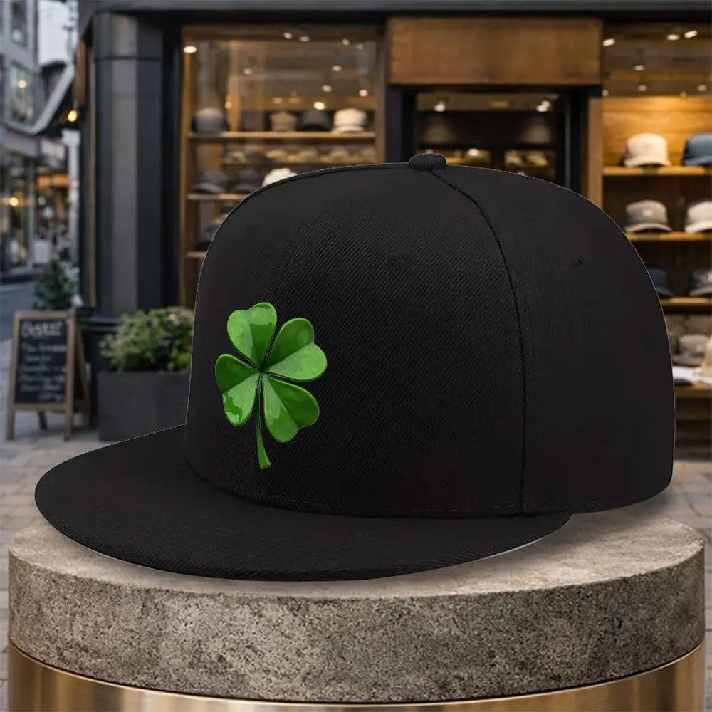 Four Leaf Clover Snapback Cap