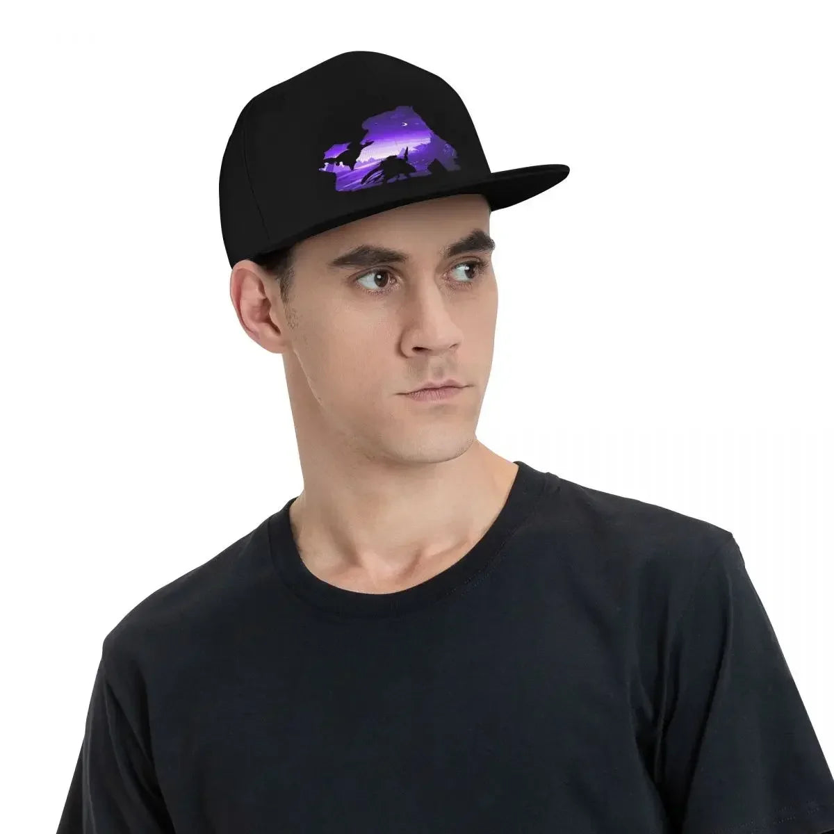 Baldurs Gate 3 Shadowheart Negative Snapback Cap
