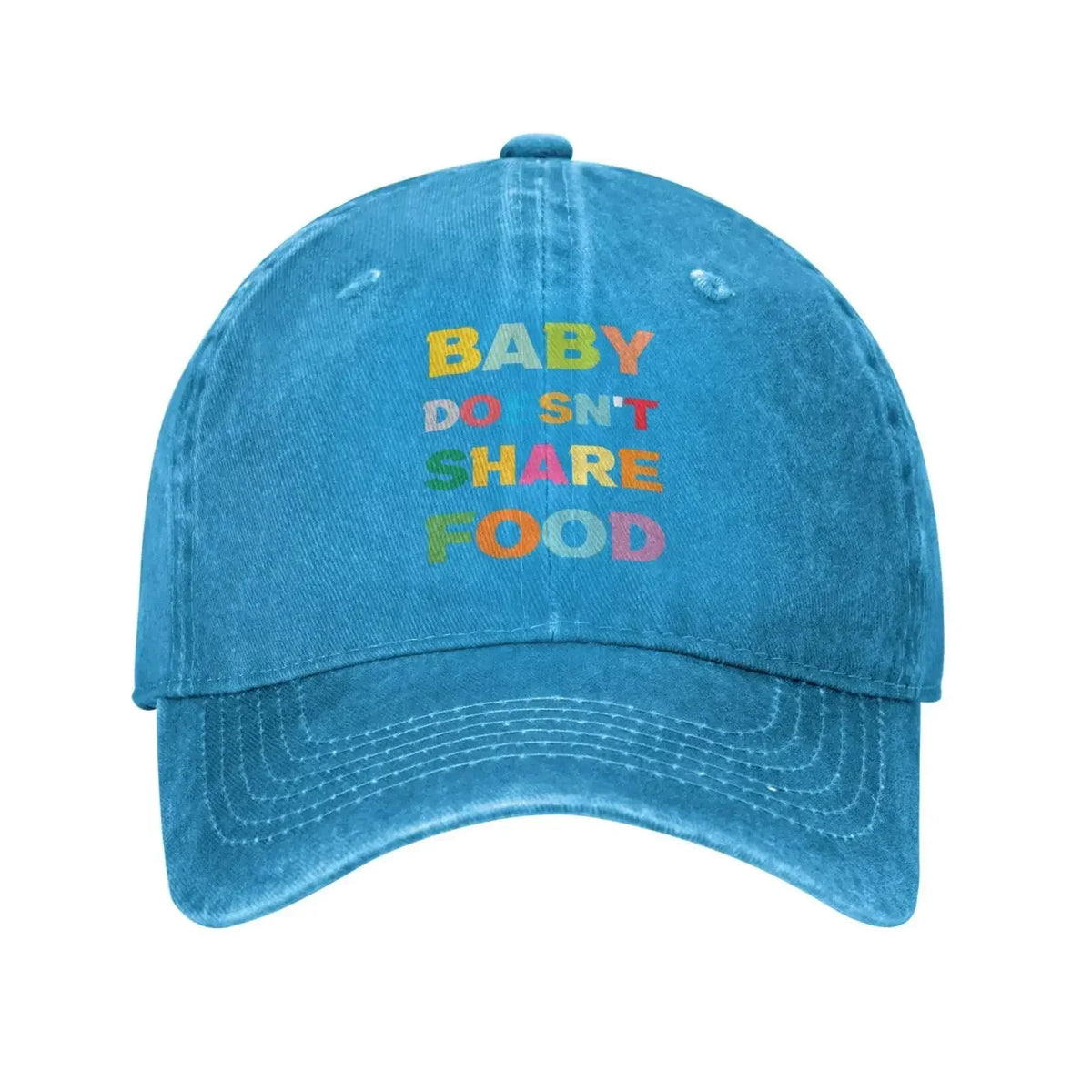 Boy Doesn't Share Food Vintage Baseball Cap