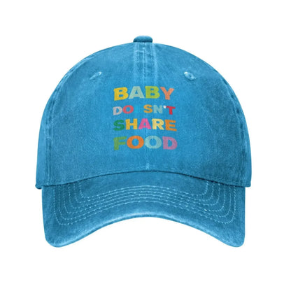 Boy Doesn't Share Food Vintage Baseball Cap
