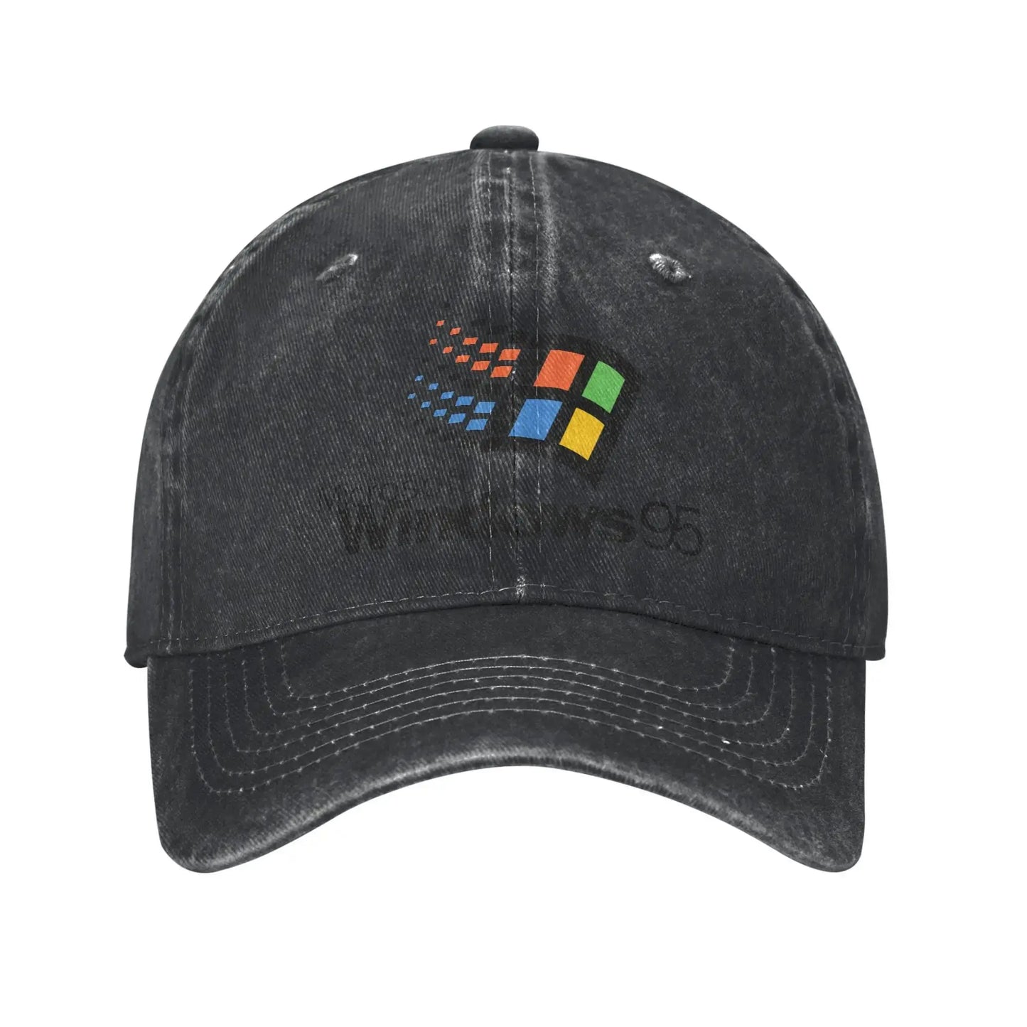 Windows 95 Galaxy Vintage Washed Baseball Cap