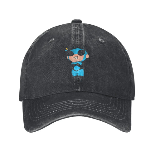 Invincible Chibi Omniman Distressed Baseball Cap