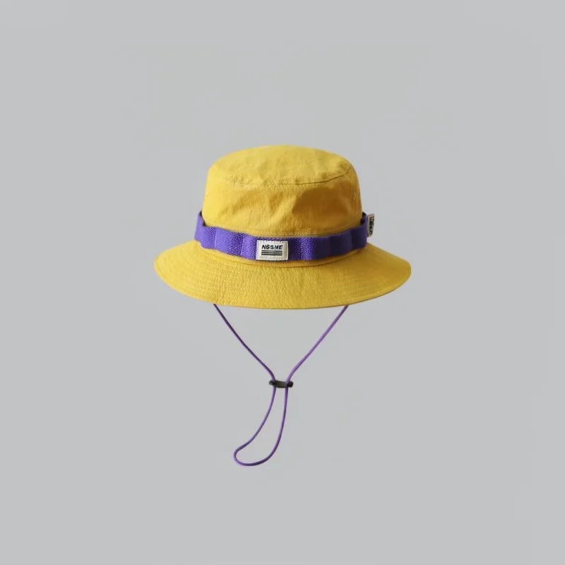 Unisex Wide Brim Outdoor Sun Protection Bucket Hat