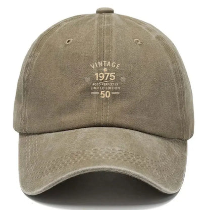 Retro Distressed Sports Baseball Cap