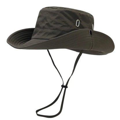 Waterproof Windproof Wide Brim UV Protection Bucket Hat