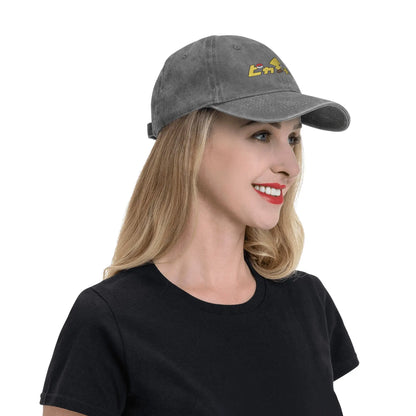 Pikachu Crazy Graphic Baseball Cap