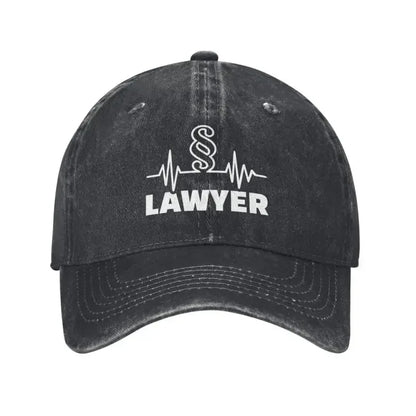 Lawyer Heartbeat Snapback Baseball Cap