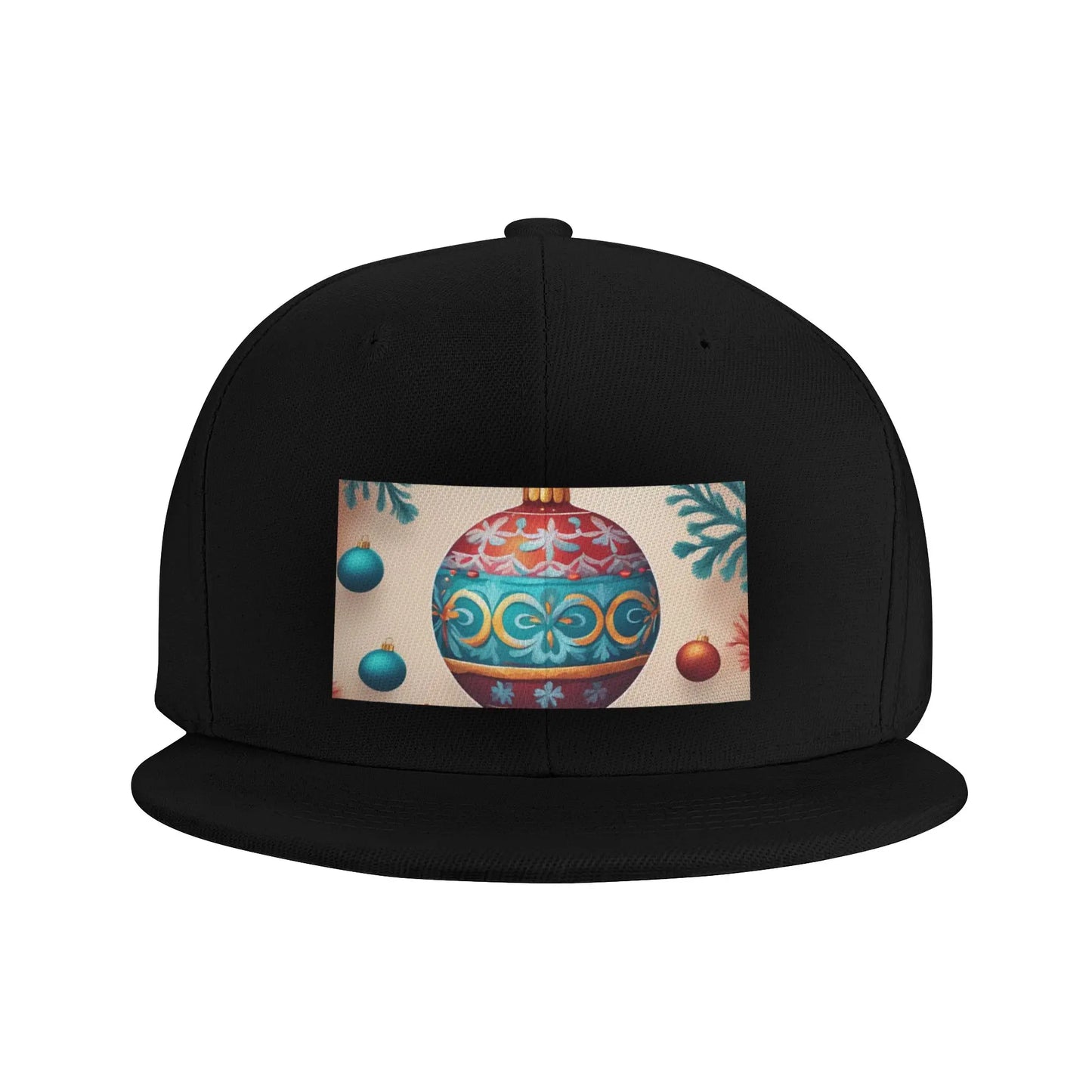Christmas Ornament Snapback Cap