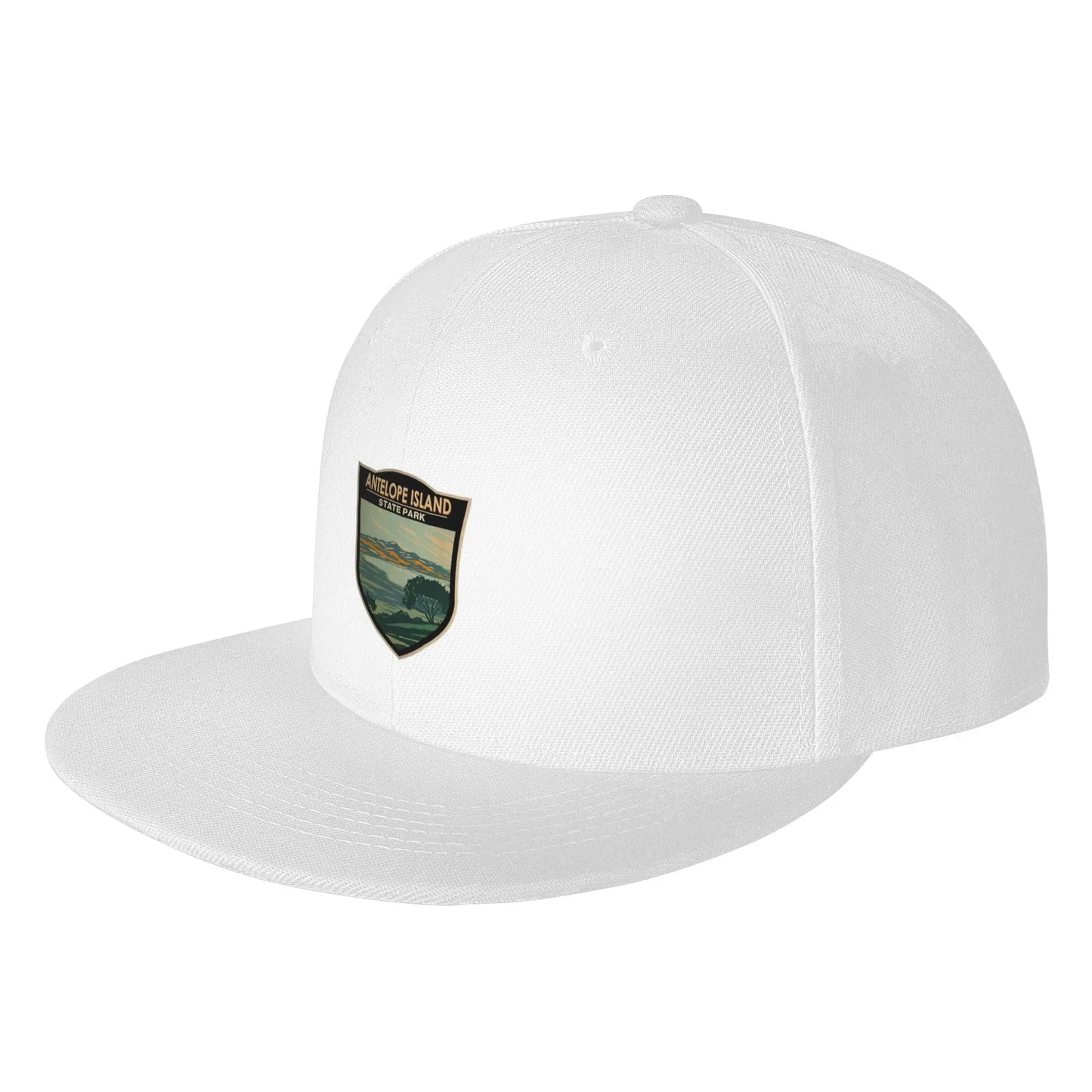 Antelope Island Utah Snapback Cap