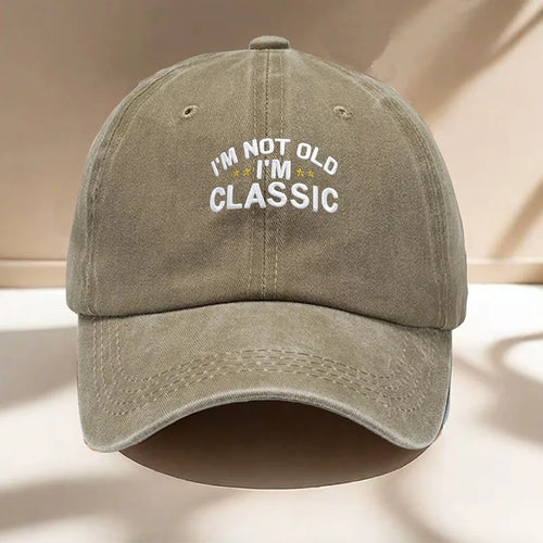 Vintage Distressed Washed Baseball Cap
