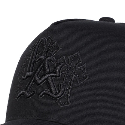 LA Cross Embroidery Outdoor Baseball Cap