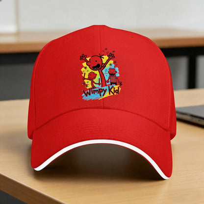 Greg Heffley Wimpy Kid Baseball Cap Style