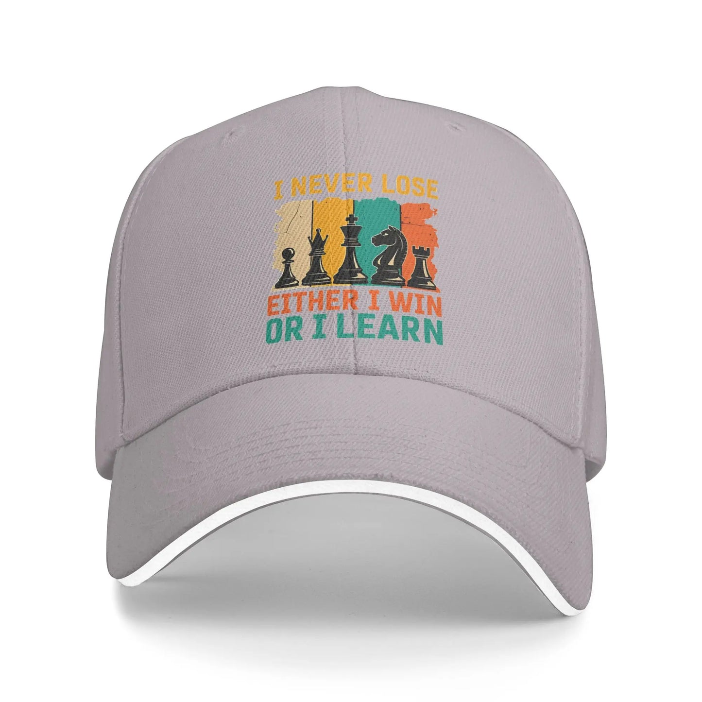 I Win Or I Learn Baseball Cap