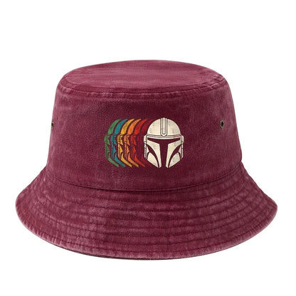 Rainbow Armor Print Outdoor Bucket Hat