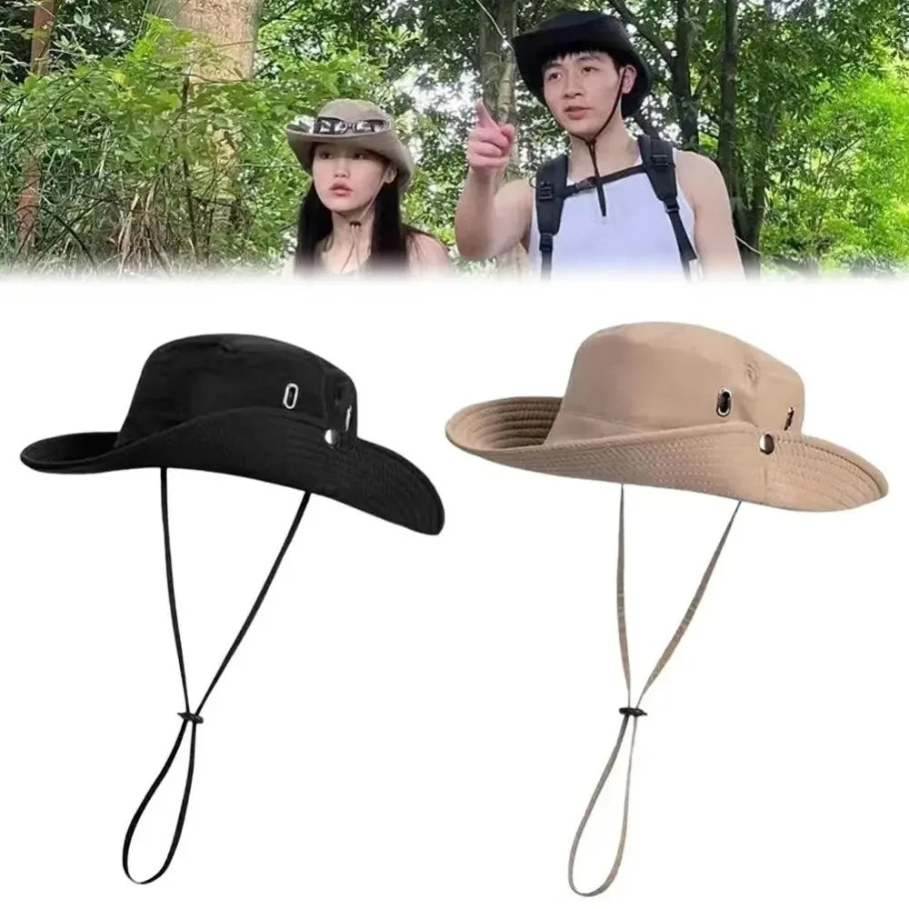 Adjustable Waterproof Breathable Summer Fishing Bucket Hat