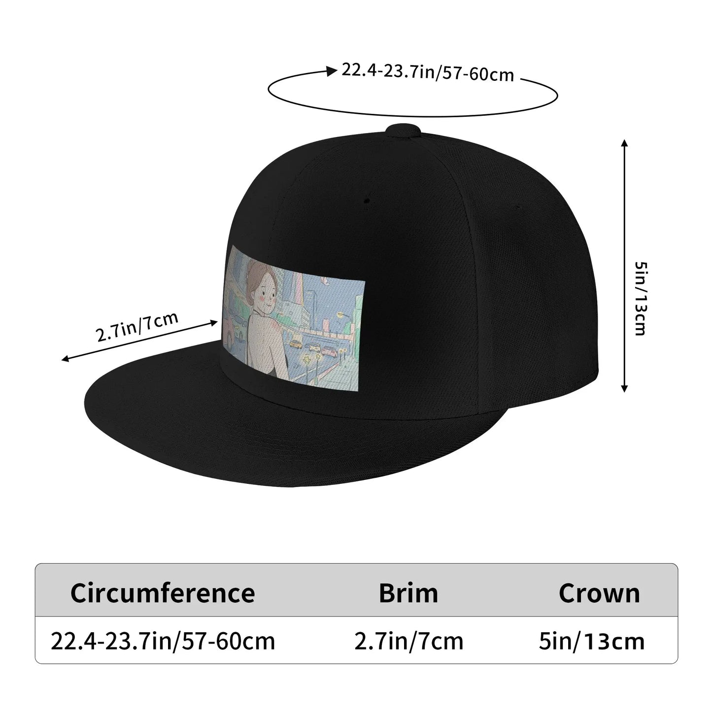 City Lights Serenity Snapback Cap