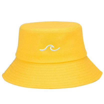 Wave Print Breathable Bucket Hat