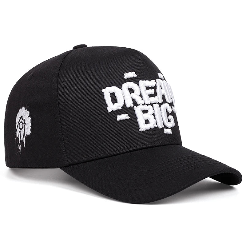 Big Dream Letter Embroidered Baseball Cap