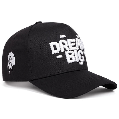 Big Dream Letter Embroidered Baseball Cap
