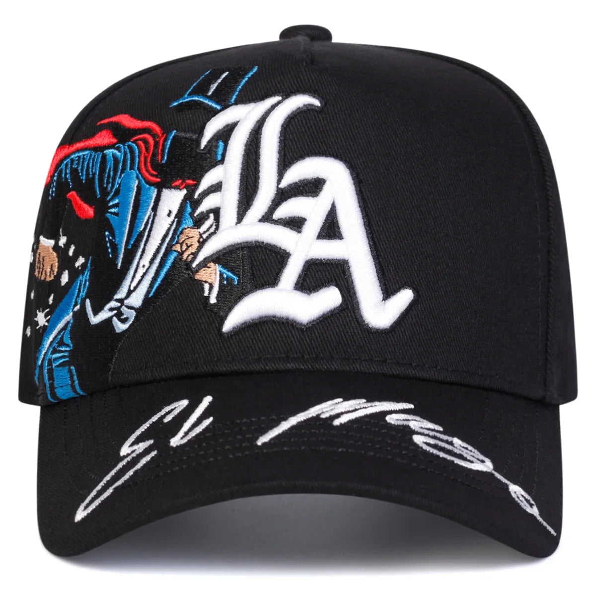Gothic LA Magician Embroidery Baseball Cap