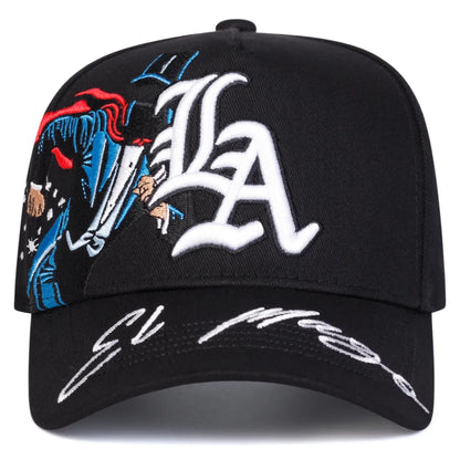 Gothic LA Magician Embroidery Baseball Cap