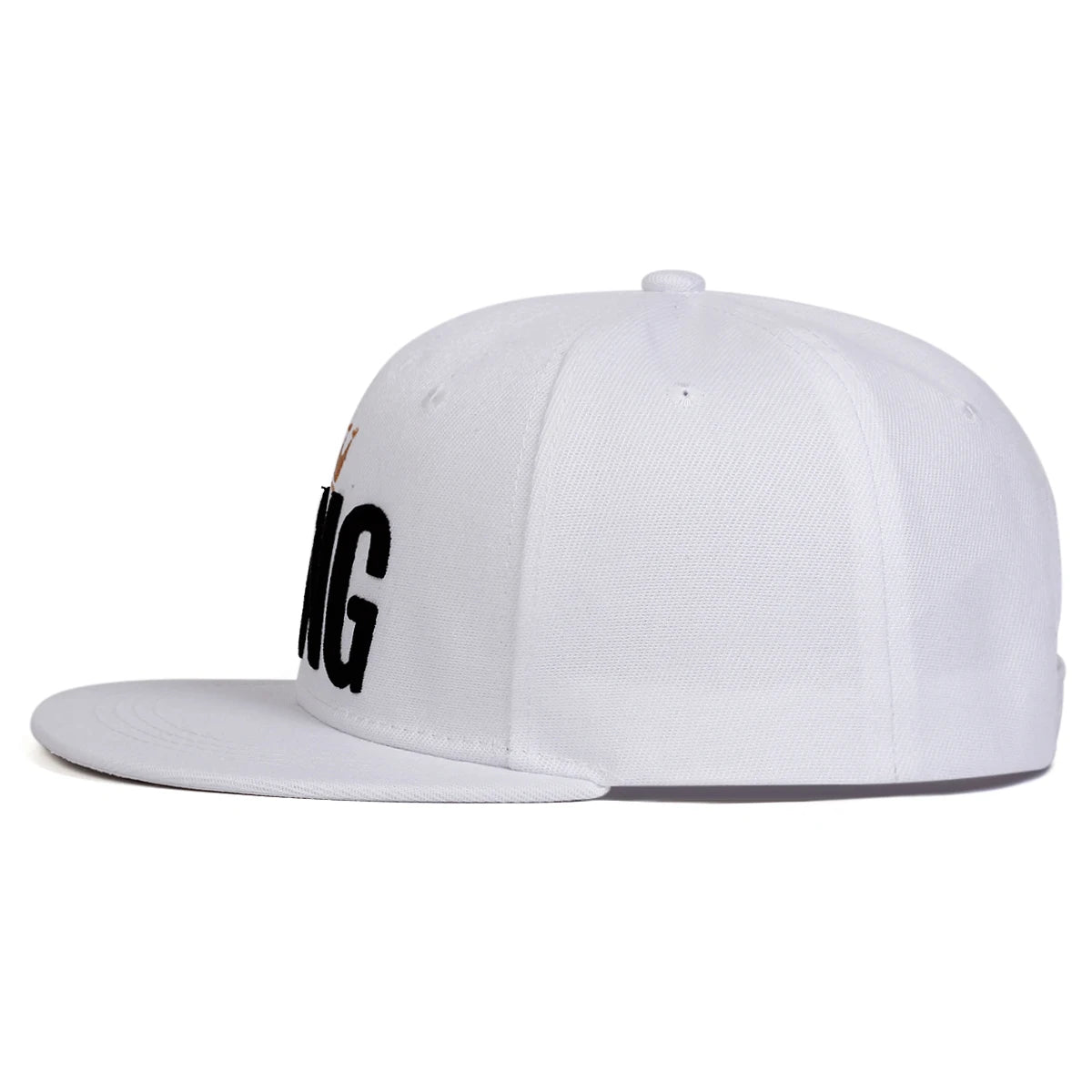 King Crown Embroidered Hip-Hop Snapback Cap
