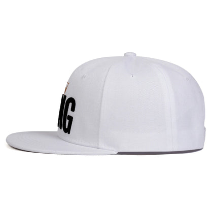 King Crown Embroidered Hip-Hop Snapback Cap