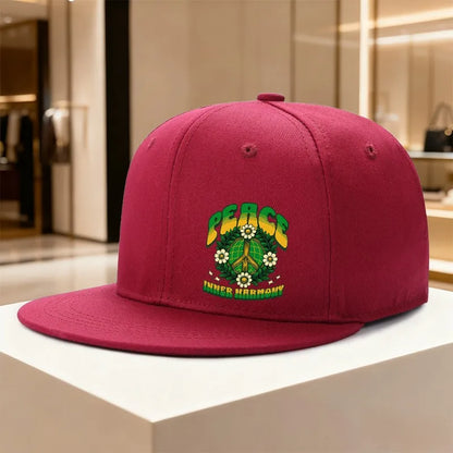 Peace Inner Harmony Snapback Cap Hat