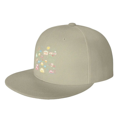 Road Trip Graphic High Crown Snapback Cap