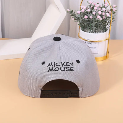 1pcs Cute Mickey Mouse Baby Hat For Children Boy Girl Baseball Cap Fashion Kids Snapback Hip Hop Hat Children's Hats Caps