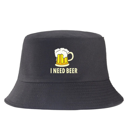 Funny Green Beer Mug Bucket Hat
