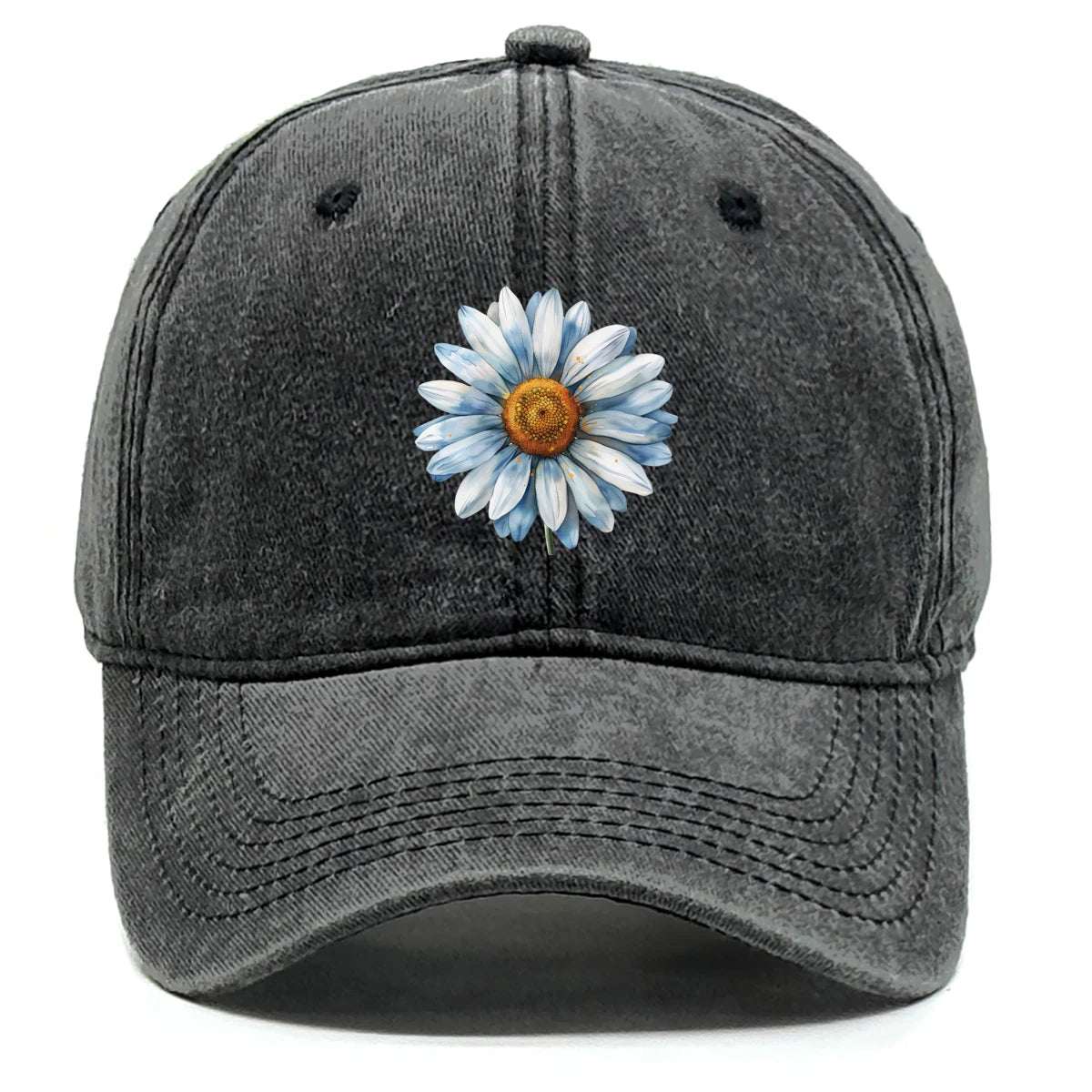 Adjustable Summer Cap For Women Men Flower Baseball Cap