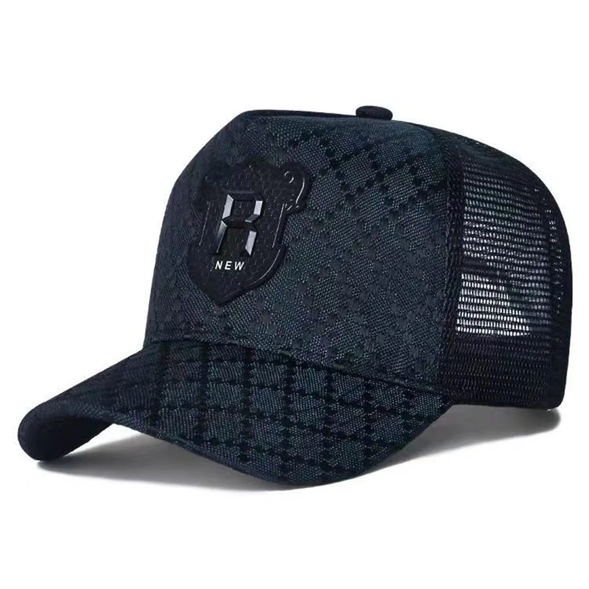 R Letter Embroidered Baseball Cap