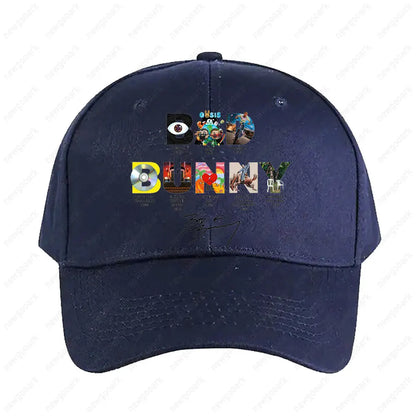 Bad Bunny Album Cap Summer Woman Man Adult Peaked Hat Fashion Casual Adjustable Printed Baseball Caps Trucker Cap