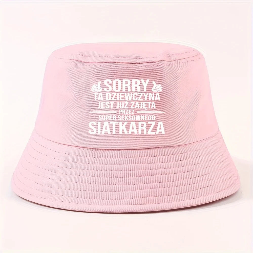 Sorry Volleyball Reversible Bucket Hat