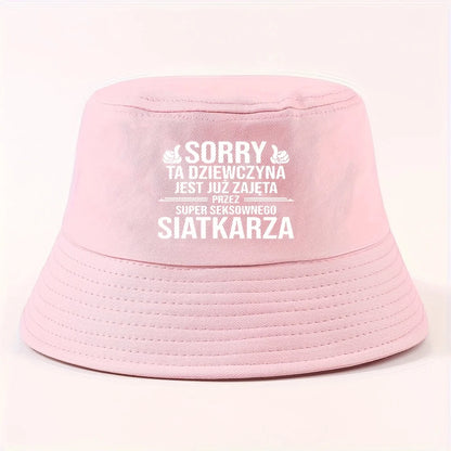 Sorry Volleyball Reversible Bucket Hat