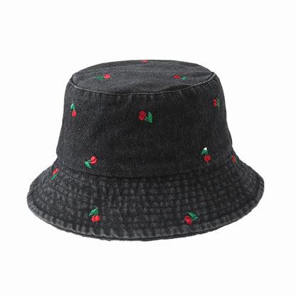 New Summer Hat For Women Denim Bucket Hat