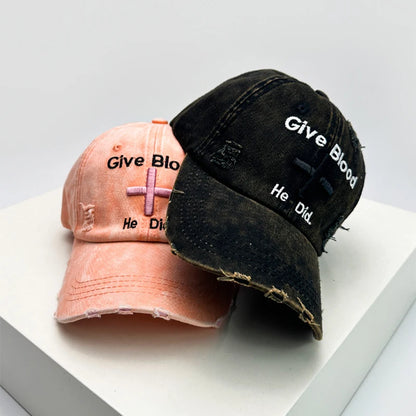 New Unisex Letter Embroidery American Vintage Baseball Hats